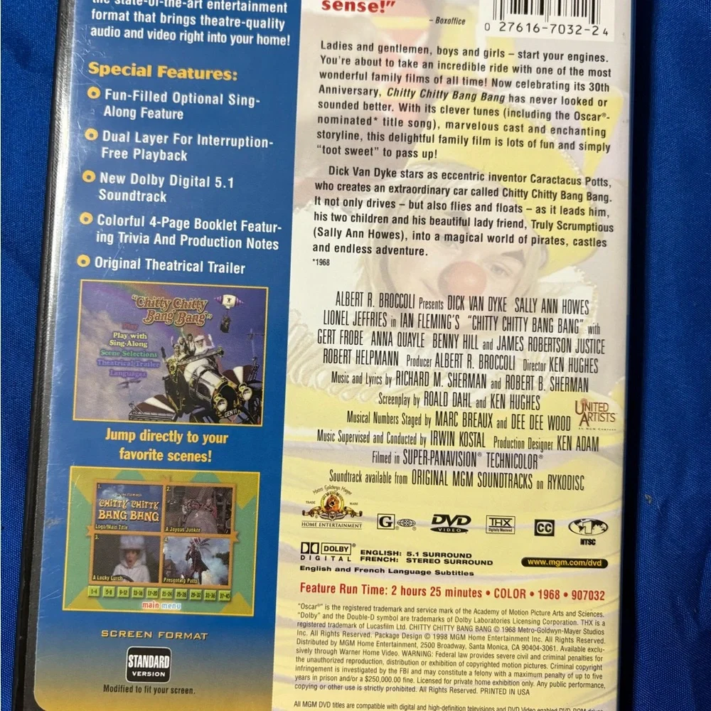 Chitty Chitty Bang Bang DVD - Picture 2 of 3